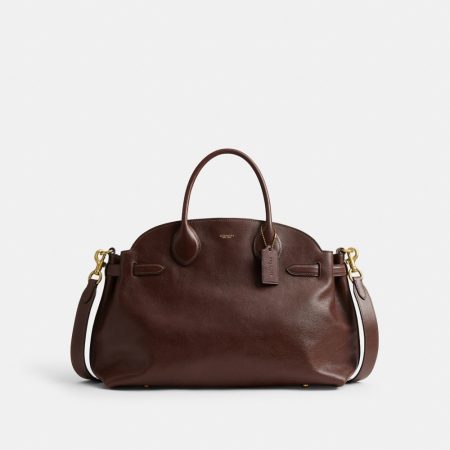Coach Soft Empire Carryall Bag 40 - Preorder — Brass/Maple
