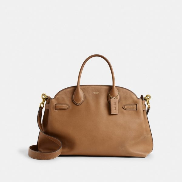 Coach Soft Empire Carryall Bag 40 In Loved Leather - Preorder
