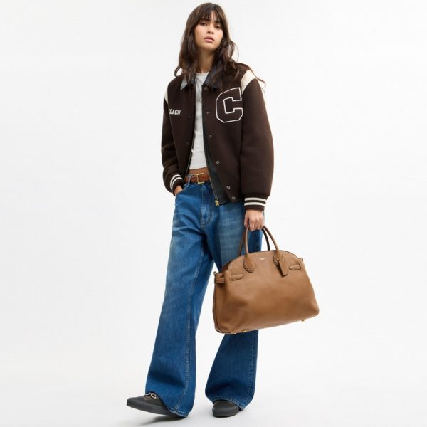 Coach Soft Empire Carryall Bag 40 In Loved Leather - Preorder