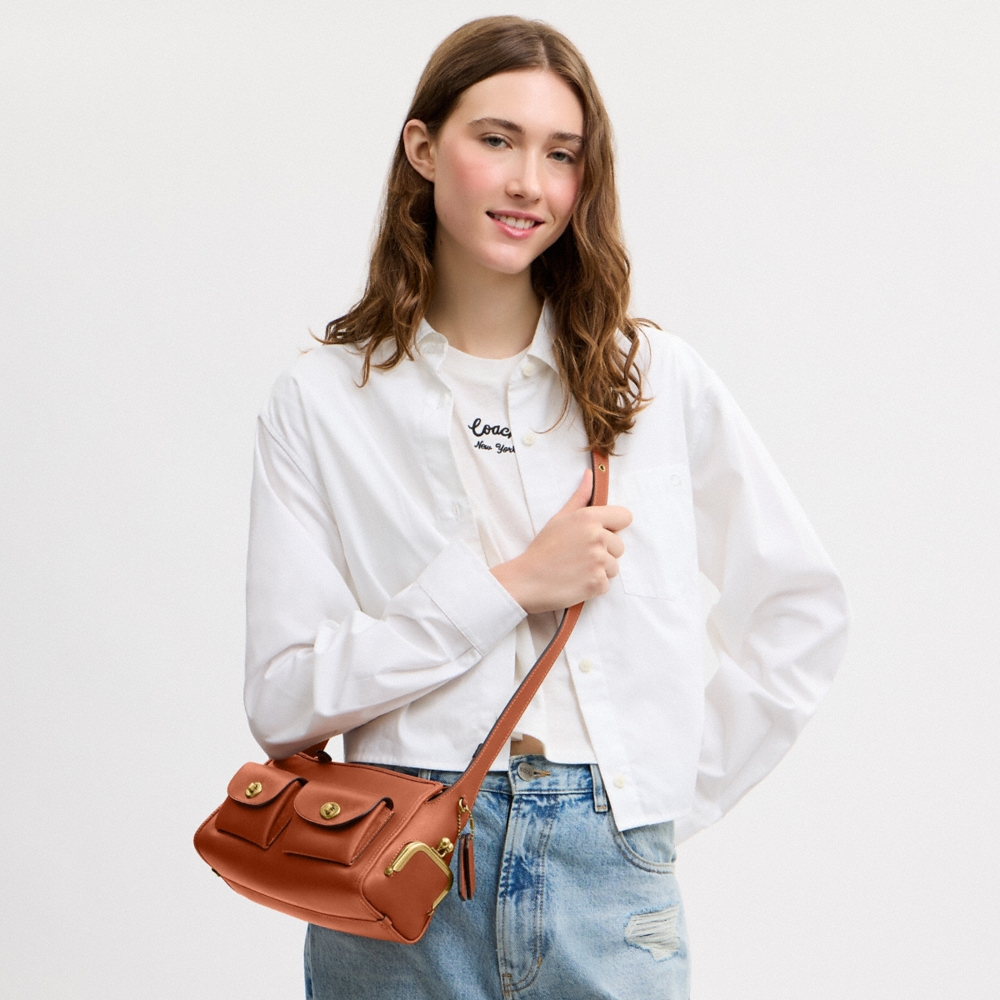 Coach Outlet Turnlock Haversack Bag 27 - Preorder