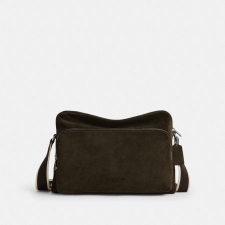 Coach Outlet Colton Crossbody Bag 34 - Preorder — Silver/Ebony/Ivory