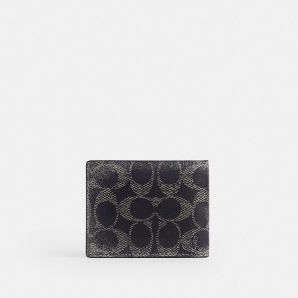 Coach Slim Billfold Wallet In Loved Signature - Preorder