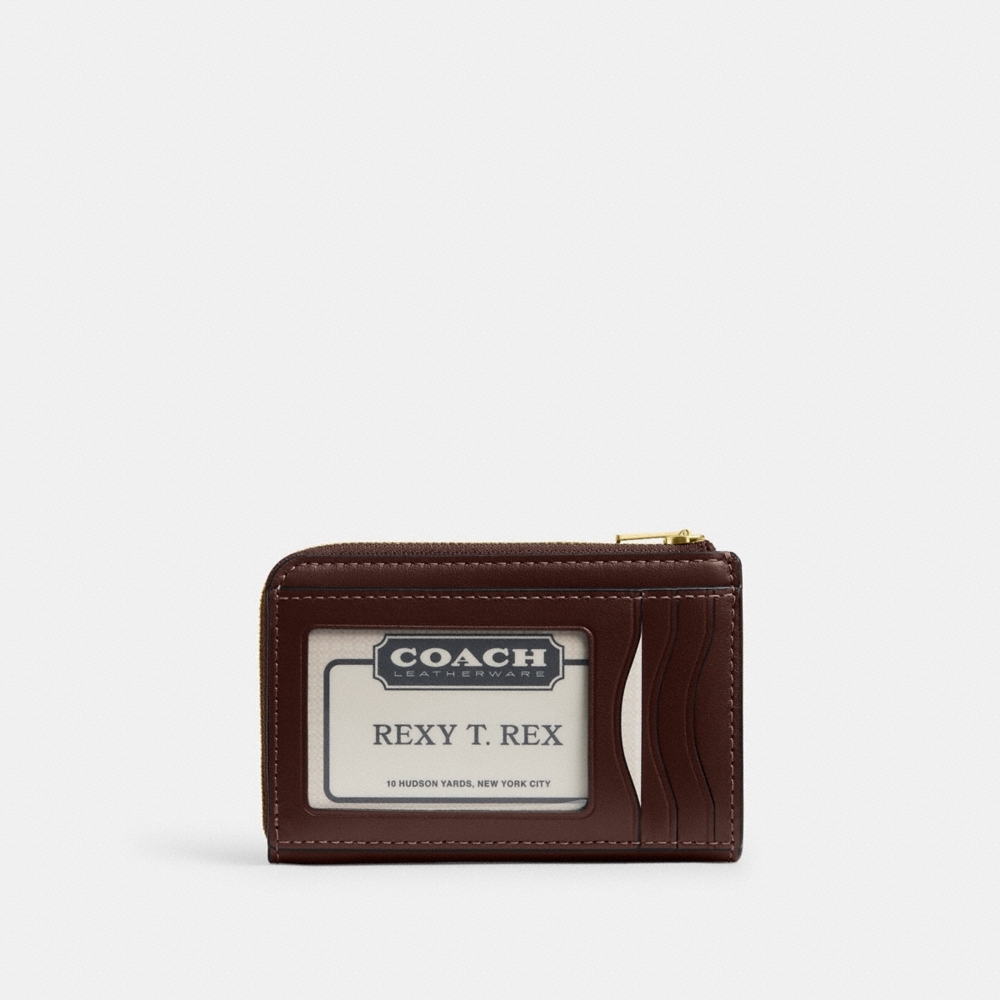 Coach Essential Key Zip Card Case - Preorder
