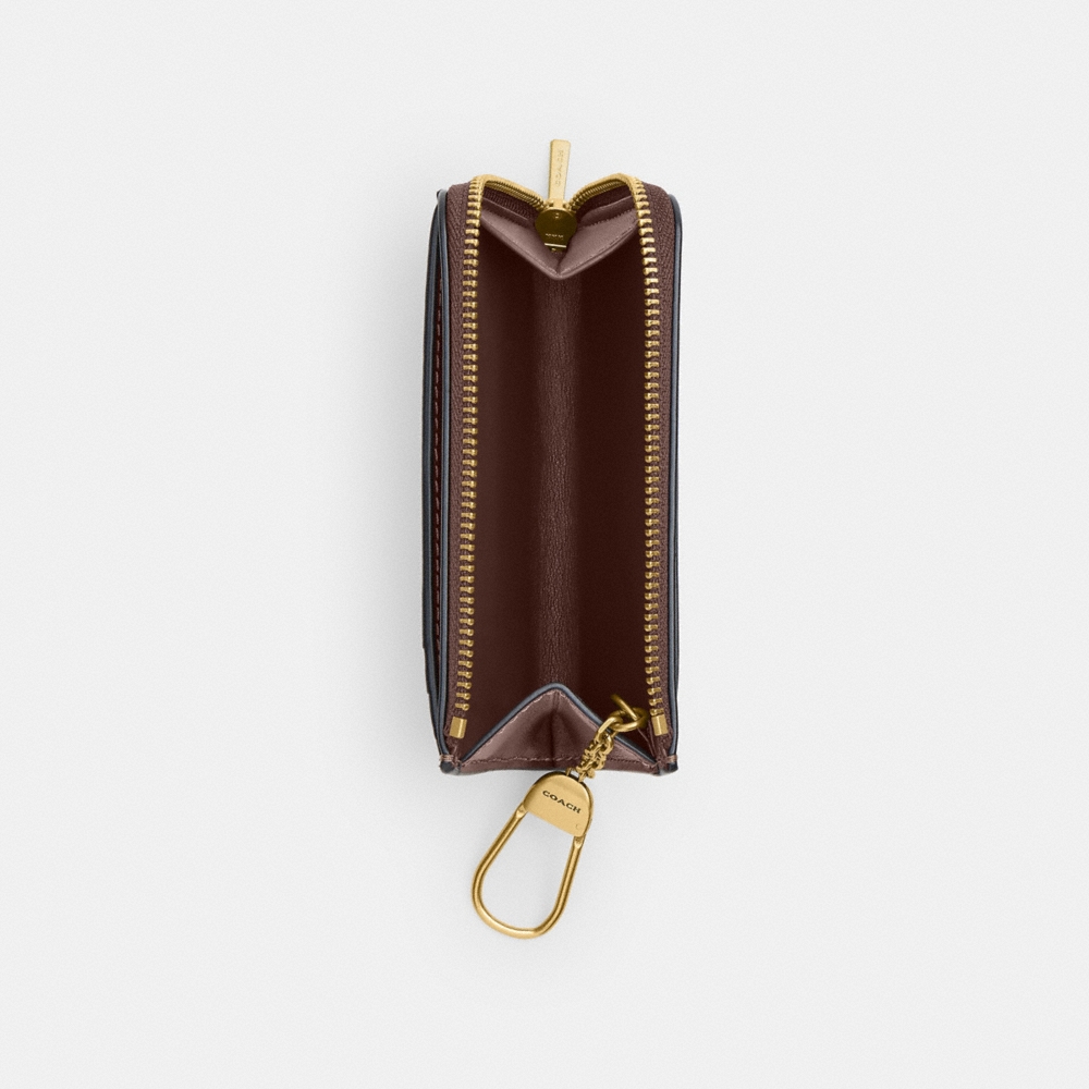 Coach Essential Key Zip Card Case - Preorder