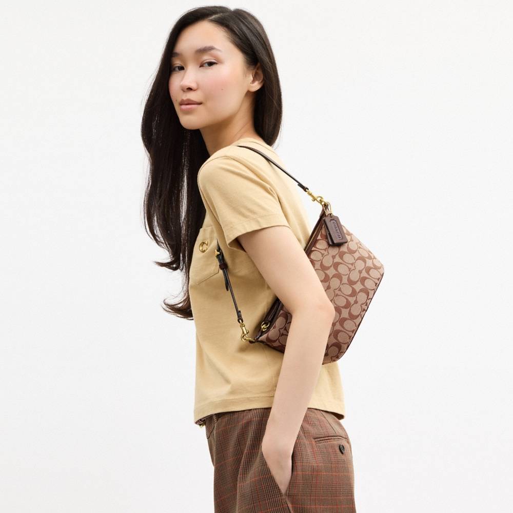Coach Demi Bag In Signature Jacquard - Preorder