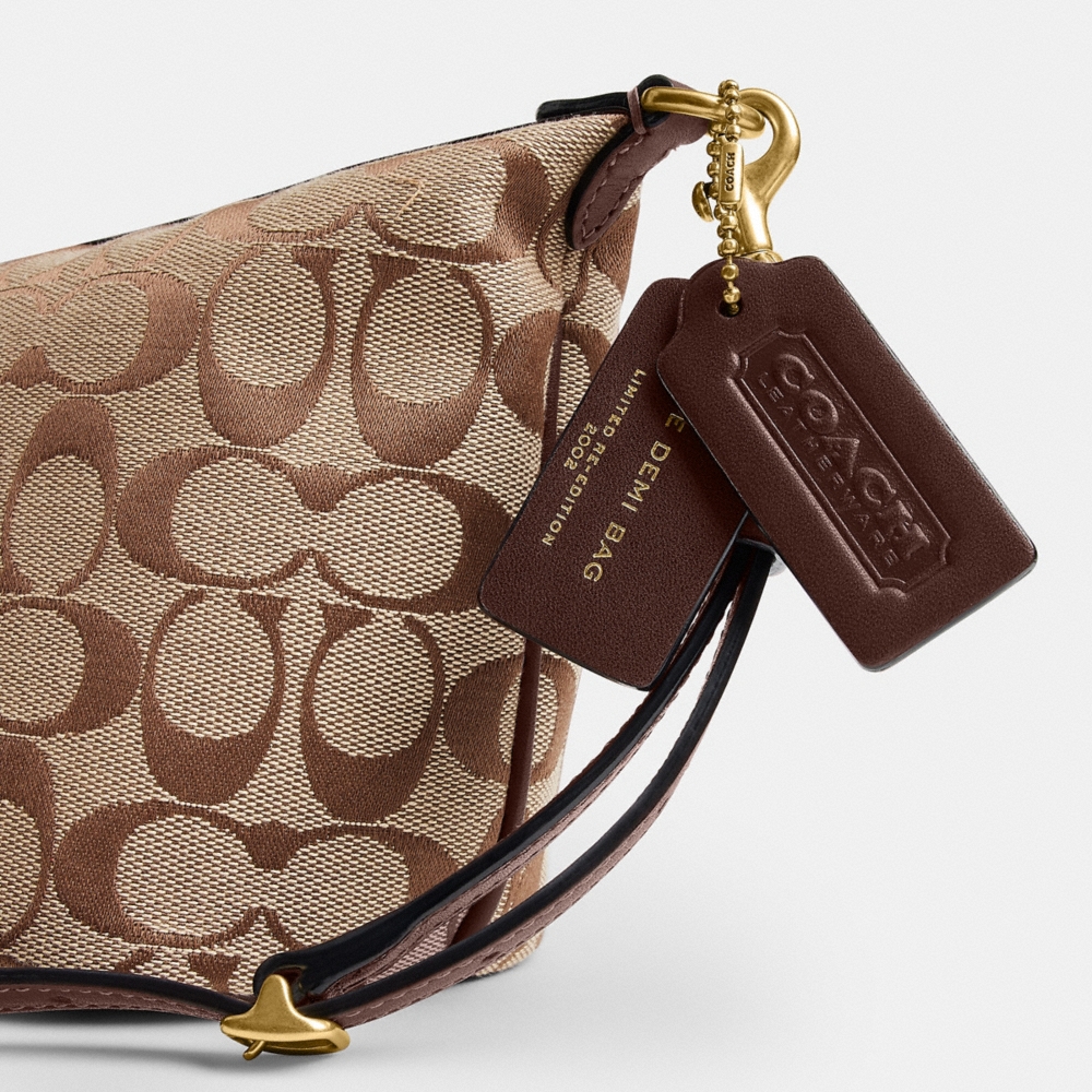 Coach Demi Bag In Signature Jacquard - Preorder