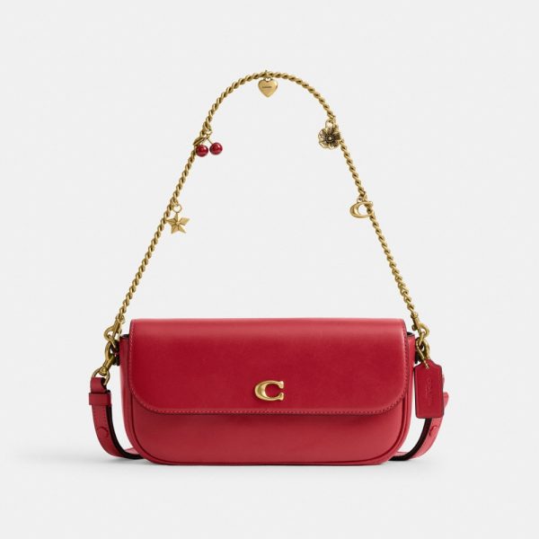 Coach Brook Flap Chain Bag With Charm Chain Strap - Preorder