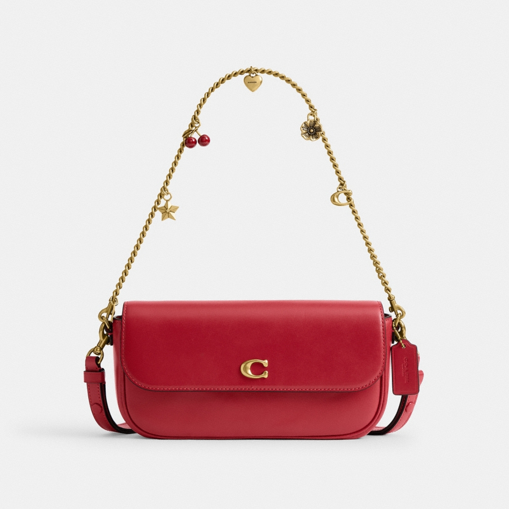 Coach Brook Flap Chain Bag With Charm Chain Strap - Preorder