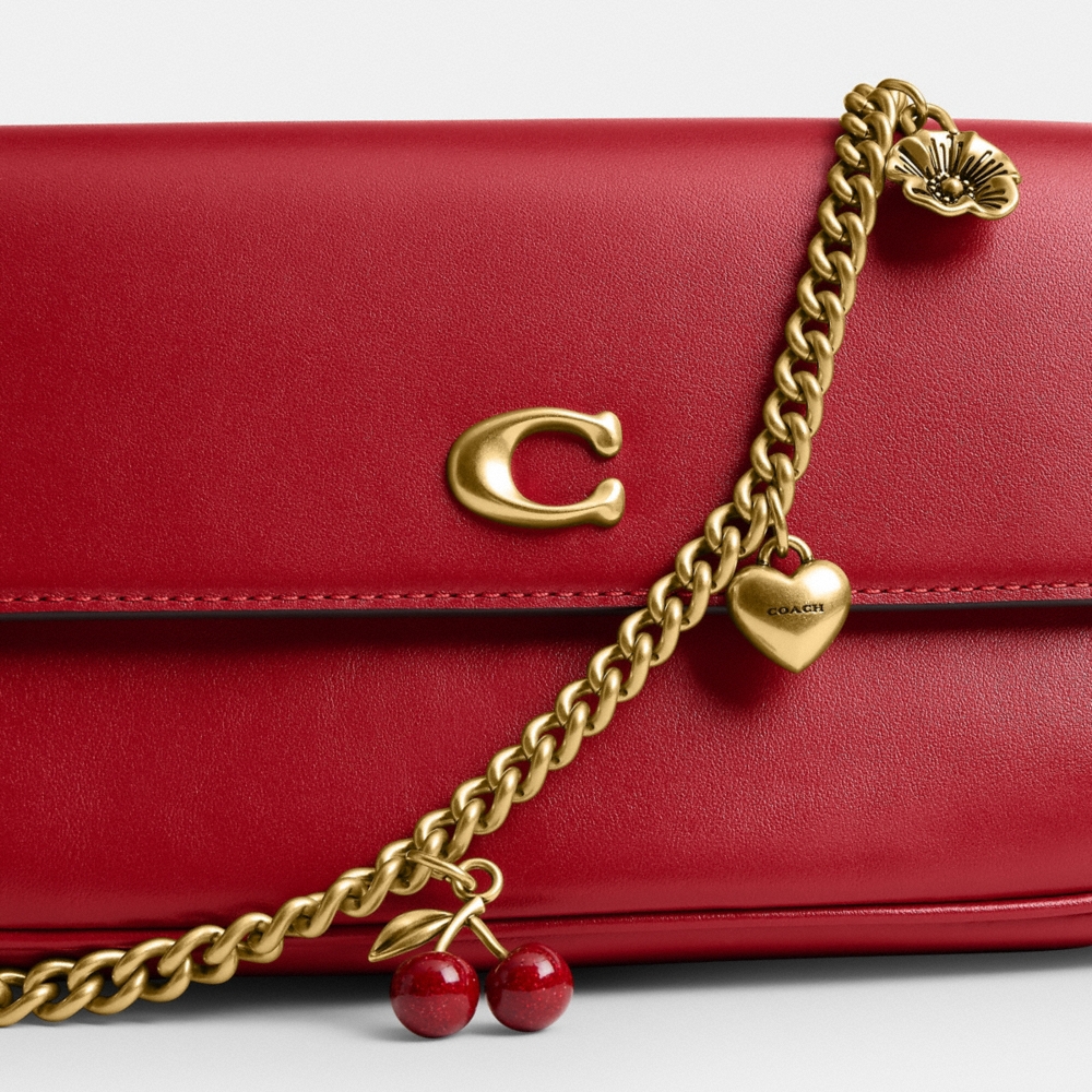 Coach Brook Flap Chain Bag With Charm Chain Strap - Preorder