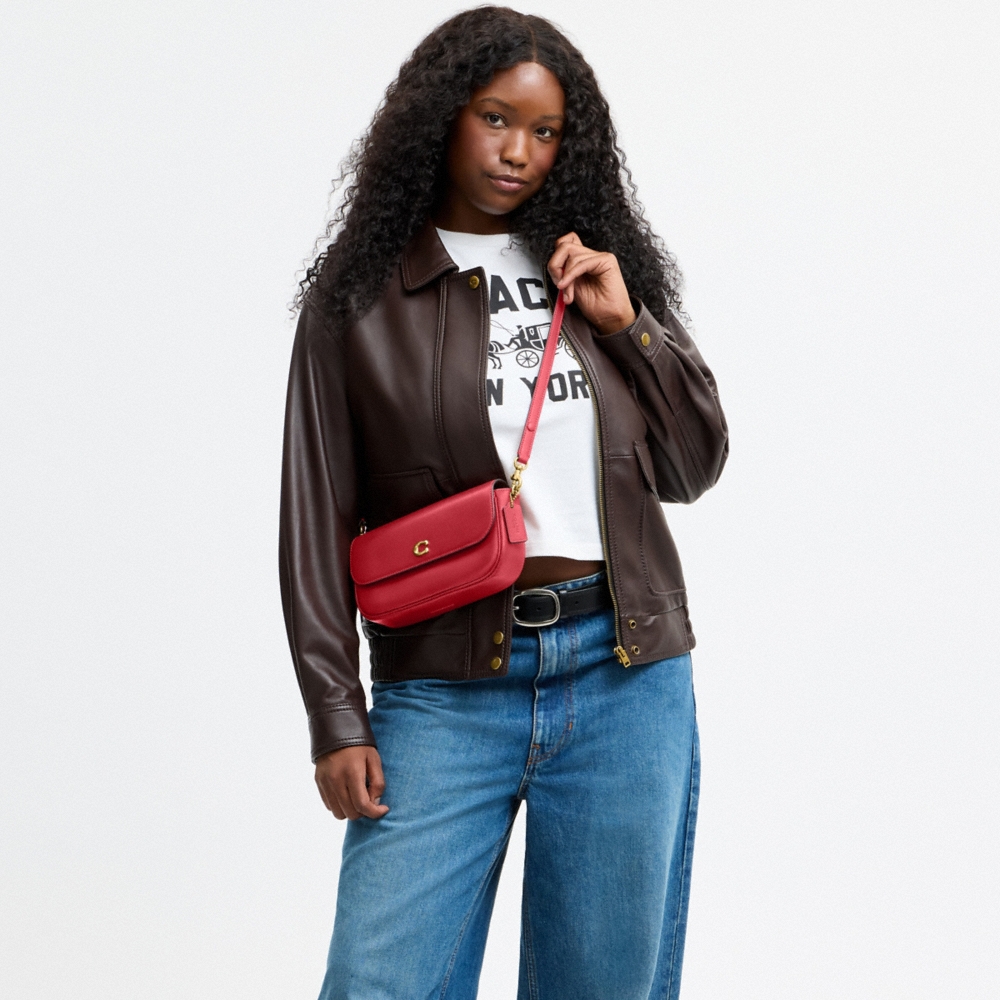 Coach Brook Flap Chain Bag With Charm Chain Strap - Preorder