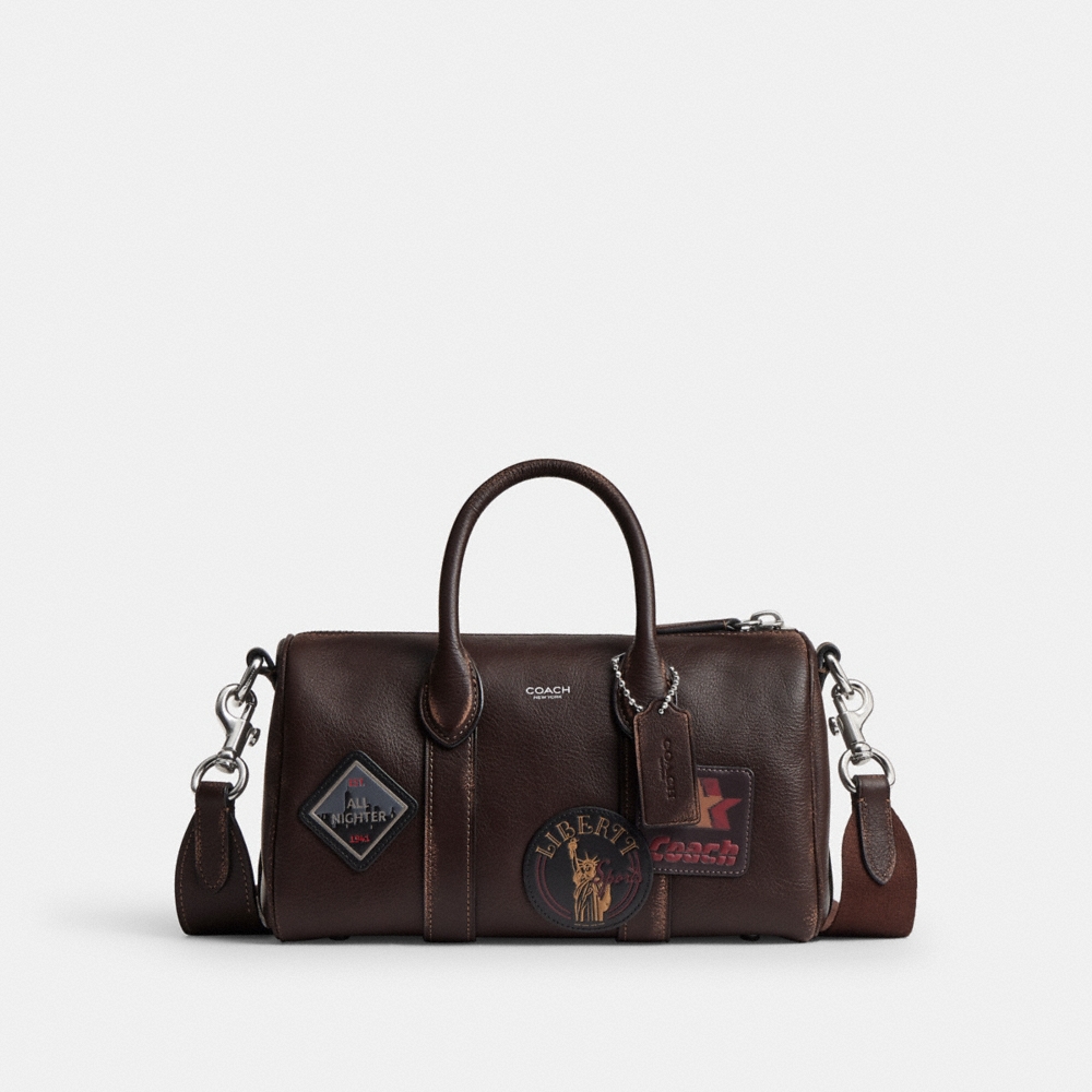 Coach Compass Bag 25 In Loved Leather With Stickers - Preorder