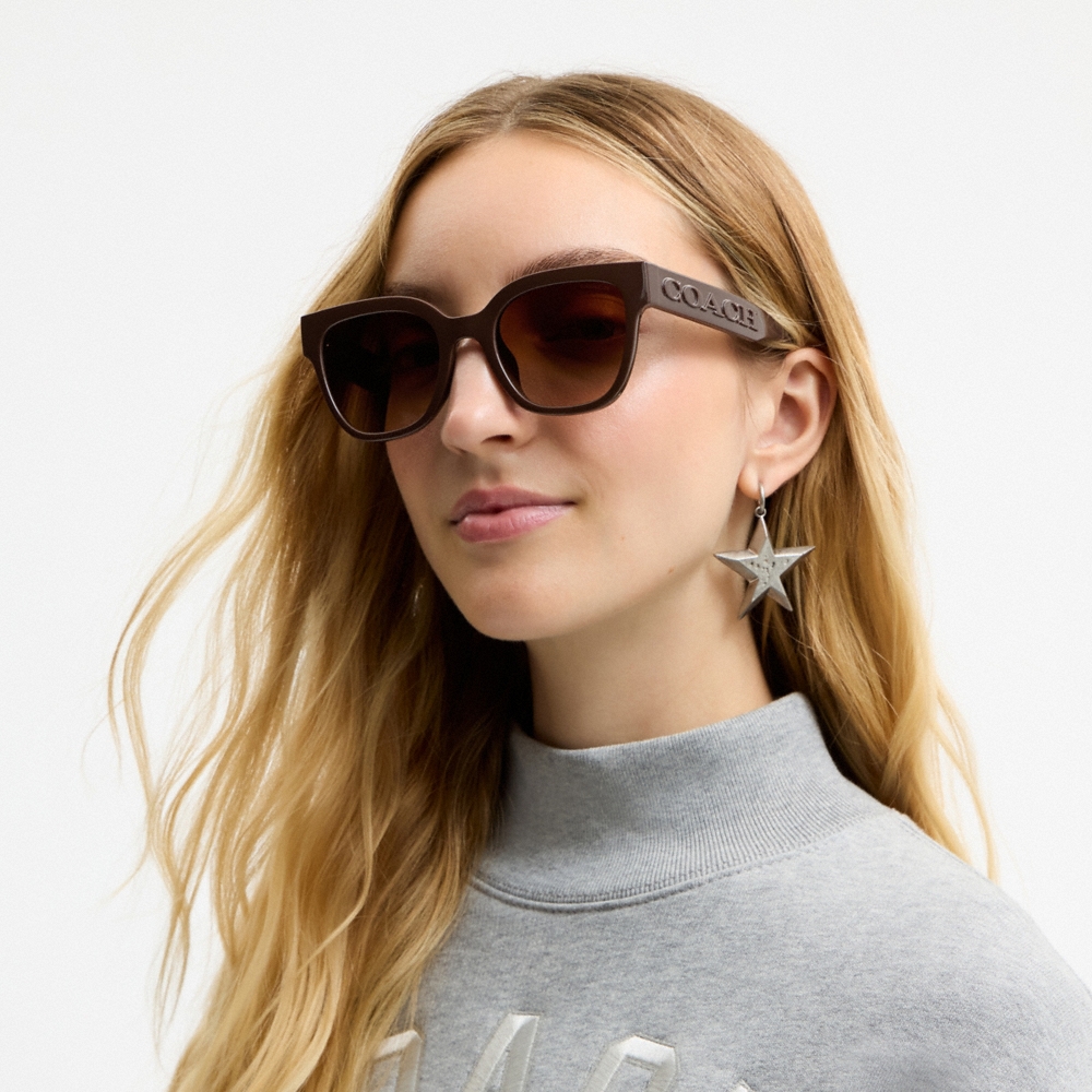Coach Oversized Square Sunglasses - Preorder