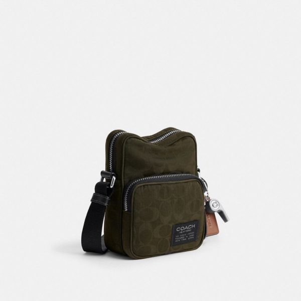 Coach Outlet Locke Crossbody Bag In Signature Nylon Jacquard - Preorder