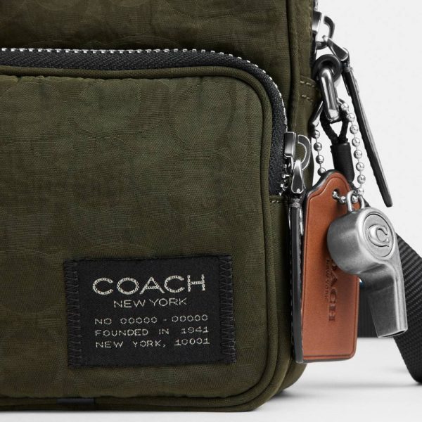 Coach Outlet Locke Crossbody Bag In Signature Nylon Jacquard - Preorder