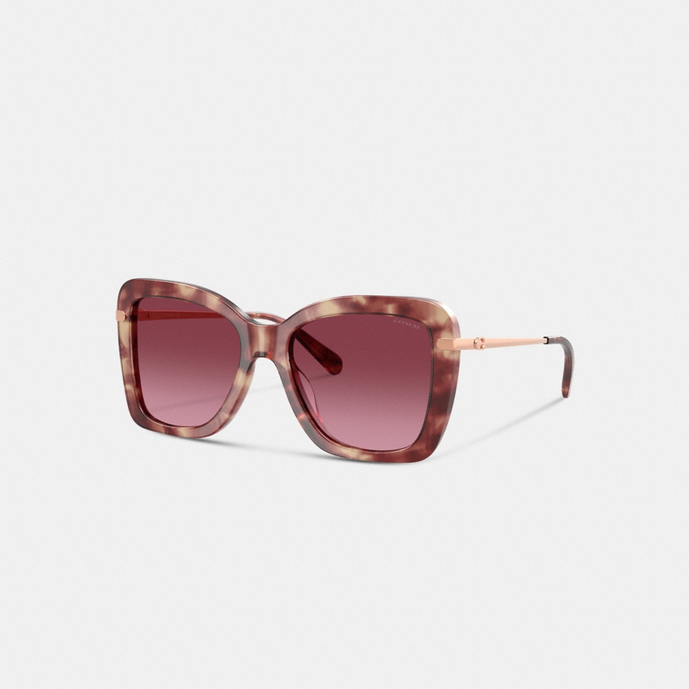 Coach C Hardware Oversized Butterfly Sunglasses - Preorder