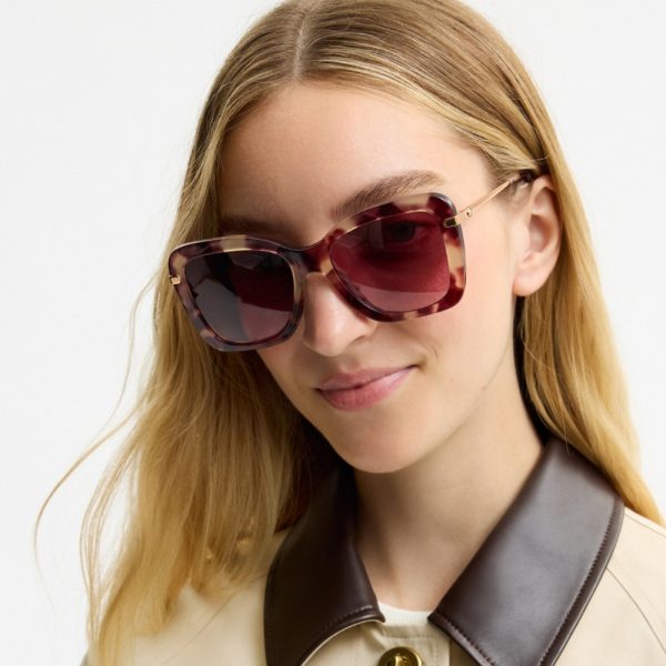 Coach C Hardware Oversized Butterfly Sunglasses - Preorder