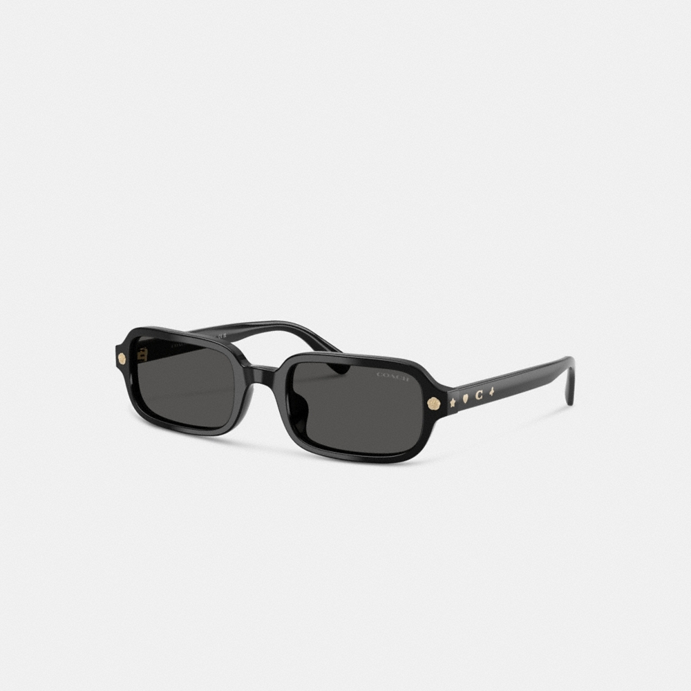 Coach Charms Narrow Rectangle Sunglasses - Preorder