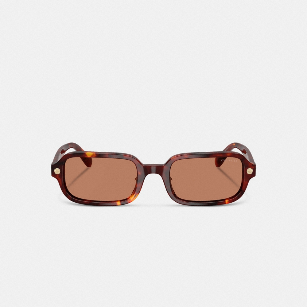 Coach Charms Narrow Rectangle Sunglasses - Preorder - Image 10