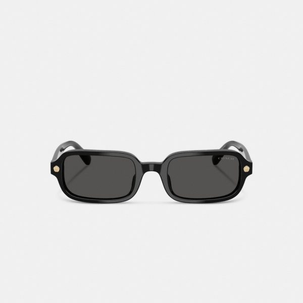 Coach Charms Narrow Rectangle Sunglasses - Preorder
