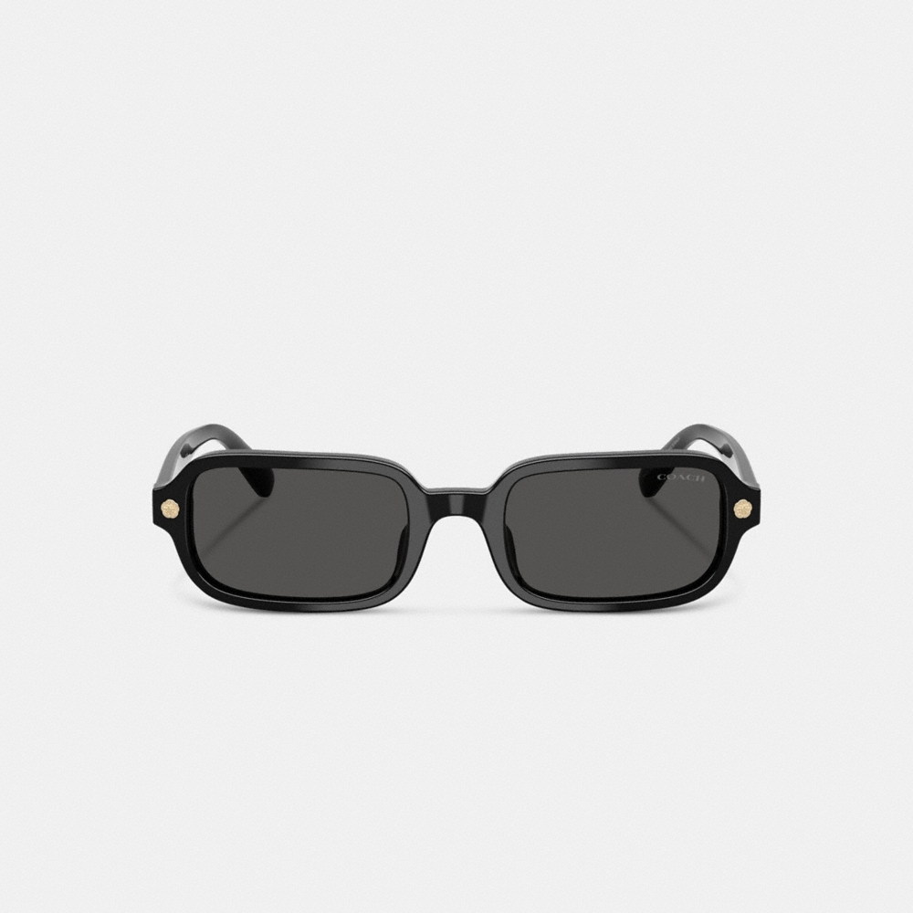 Coach Charms Narrow Rectangle Sunglasses - Preorder - Image 4