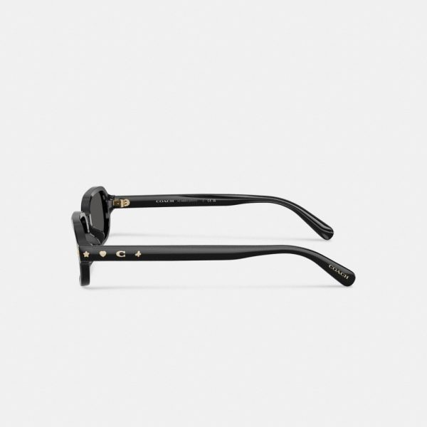 Coach Charms Narrow Rectangle Sunglasses - Preorder