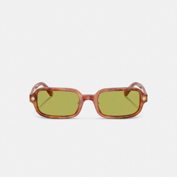 Coach Charms Narrow Rectangle Sunglasses - Preorder