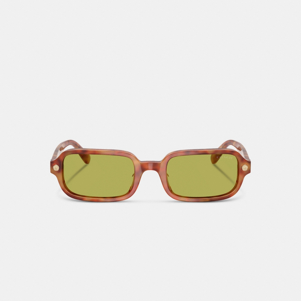 Coach Charms Narrow Rectangle Sunglasses - Preorder - Image 7