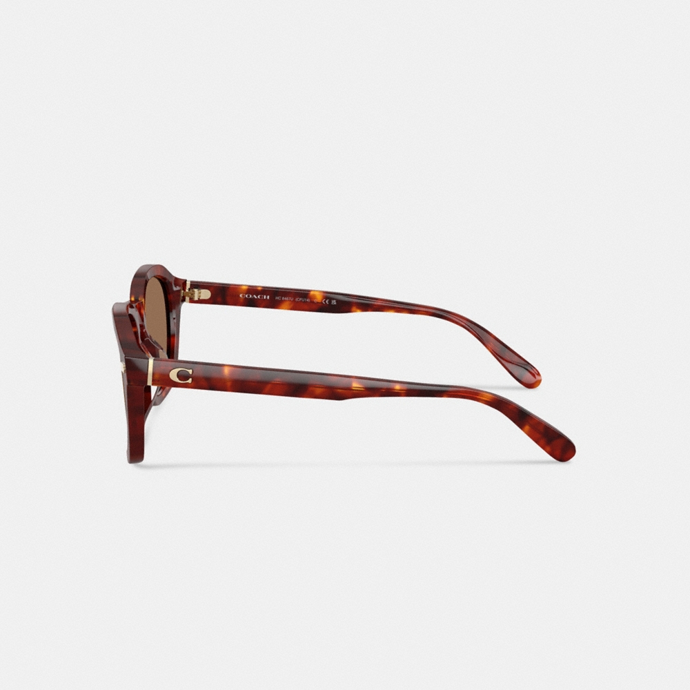 Coach C Hardware Round Sunglasses - Preorder