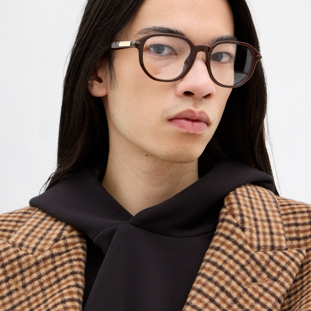 Coach Clip-On Round Sunglasses - Preorder
