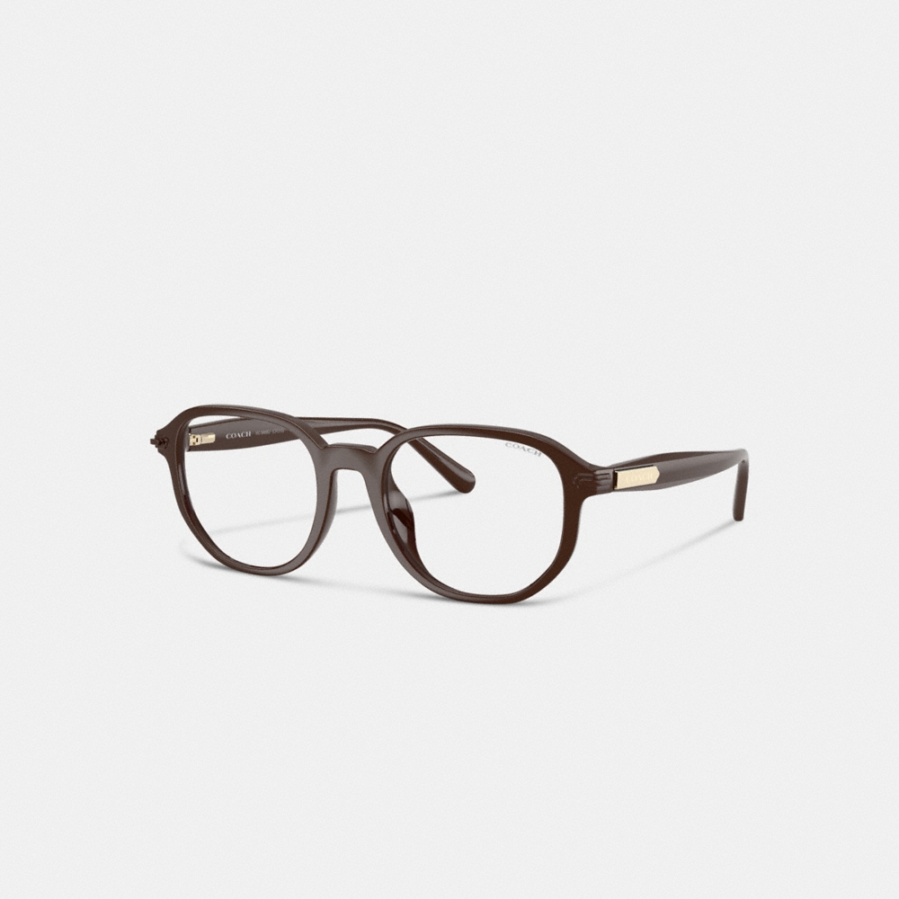 Coach Clip-On Round Sunglasses - Preorder