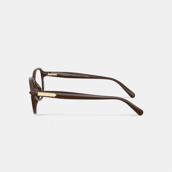 Coach Clip-On Round Sunglasses - Preorder
