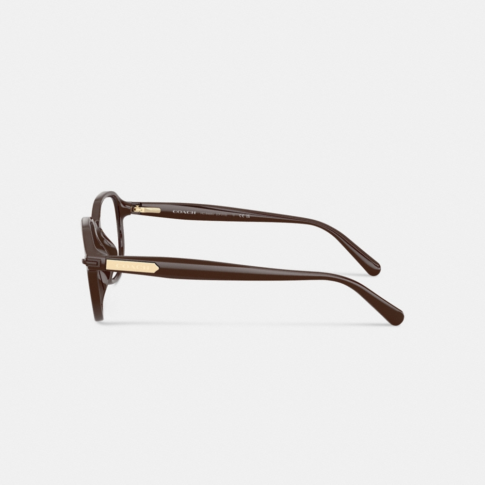 Coach Clip-On Round Sunglasses - Preorder