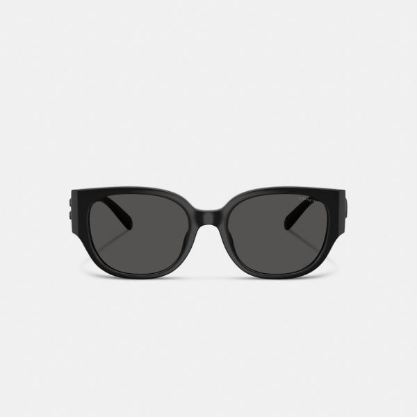 Coach Beveled C Square Sunglasses - Preorder