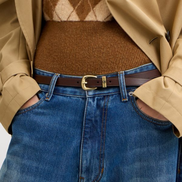Coach C Harness Buckle Belt, 18MM - Preorder