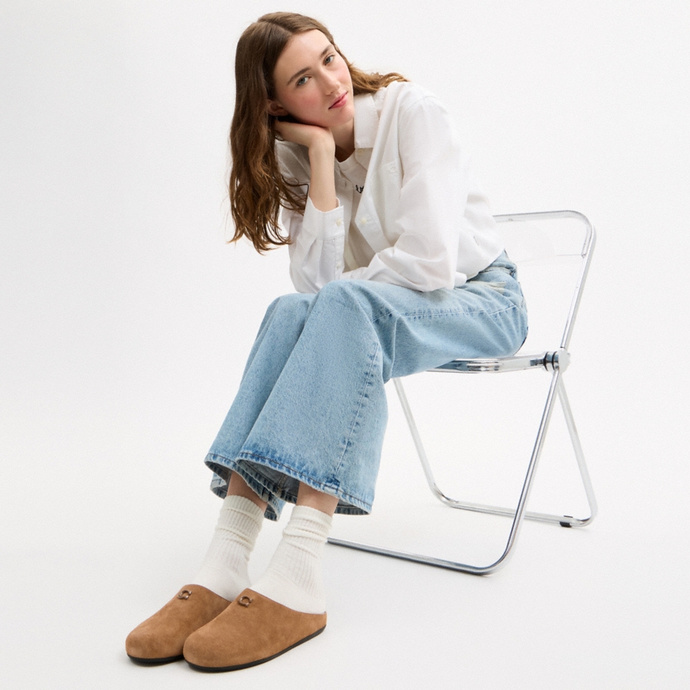 Coach Outlet Sculpted C Soft Mule - Preorder - Image 12