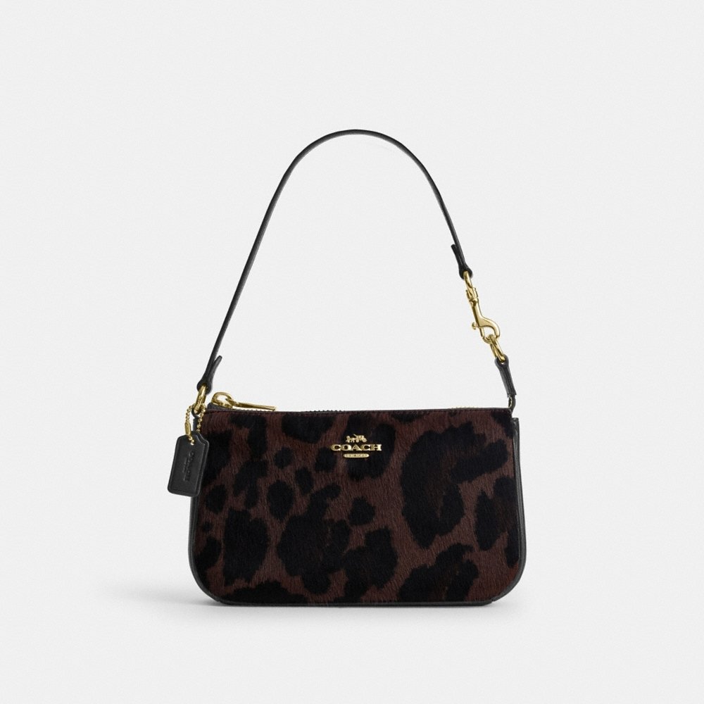 Coach Outlet Nolita 19 In Haircalf With Leopard Print - Preorder
