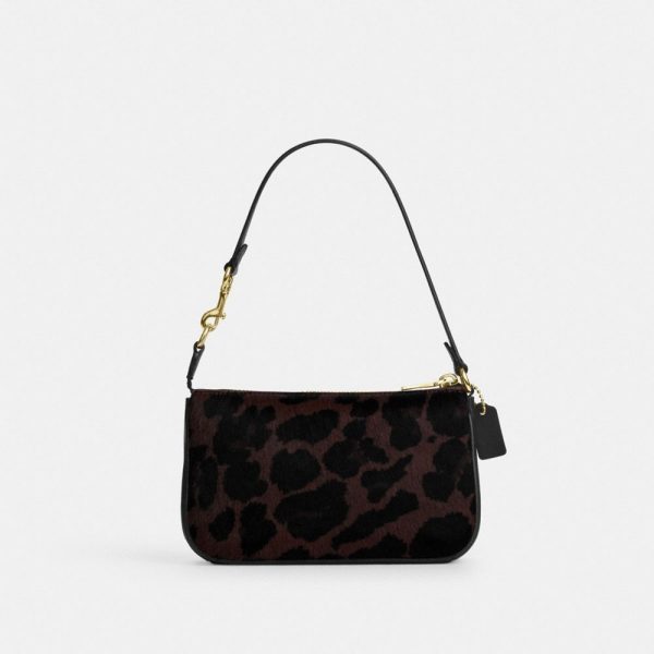 Coach Outlet Nolita 19 In Haircalf With Leopard Print - Preorder