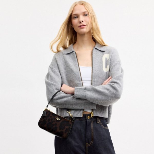 Coach Outlet Nolita 19 In Haircalf With Leopard Print - Preorder