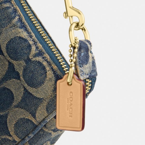 Coach Outlet Nolita 19 In Signature Regenerative Cotton Denim - Preorder