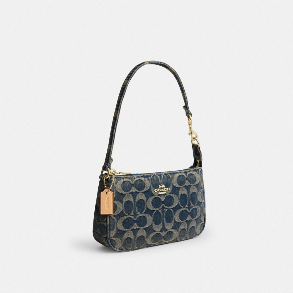 Coach Outlet Nolita 19 In Signature Regenerative Cotton Denim - Preorder