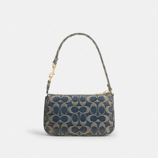 Coach Outlet Nolita 19 In Signature Regenerative Cotton Denim - Preorder