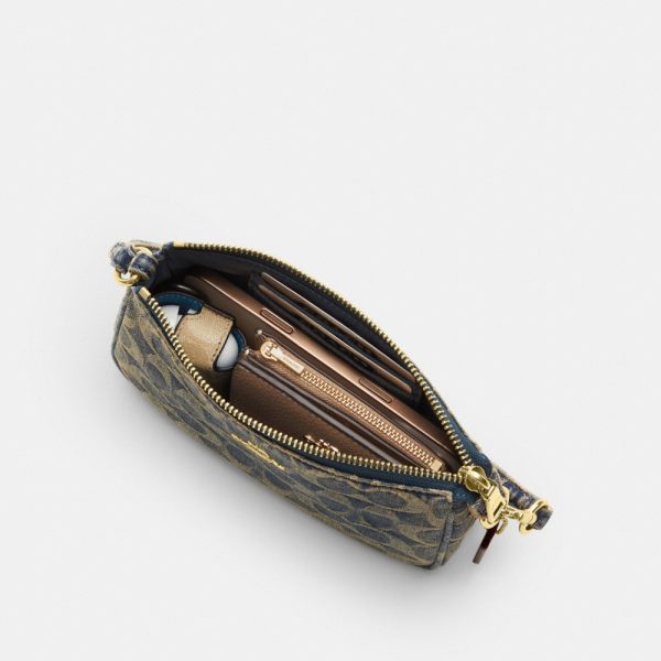 Coach Outlet Nolita 19 In Signature Regenerative Cotton Denim - Preorder