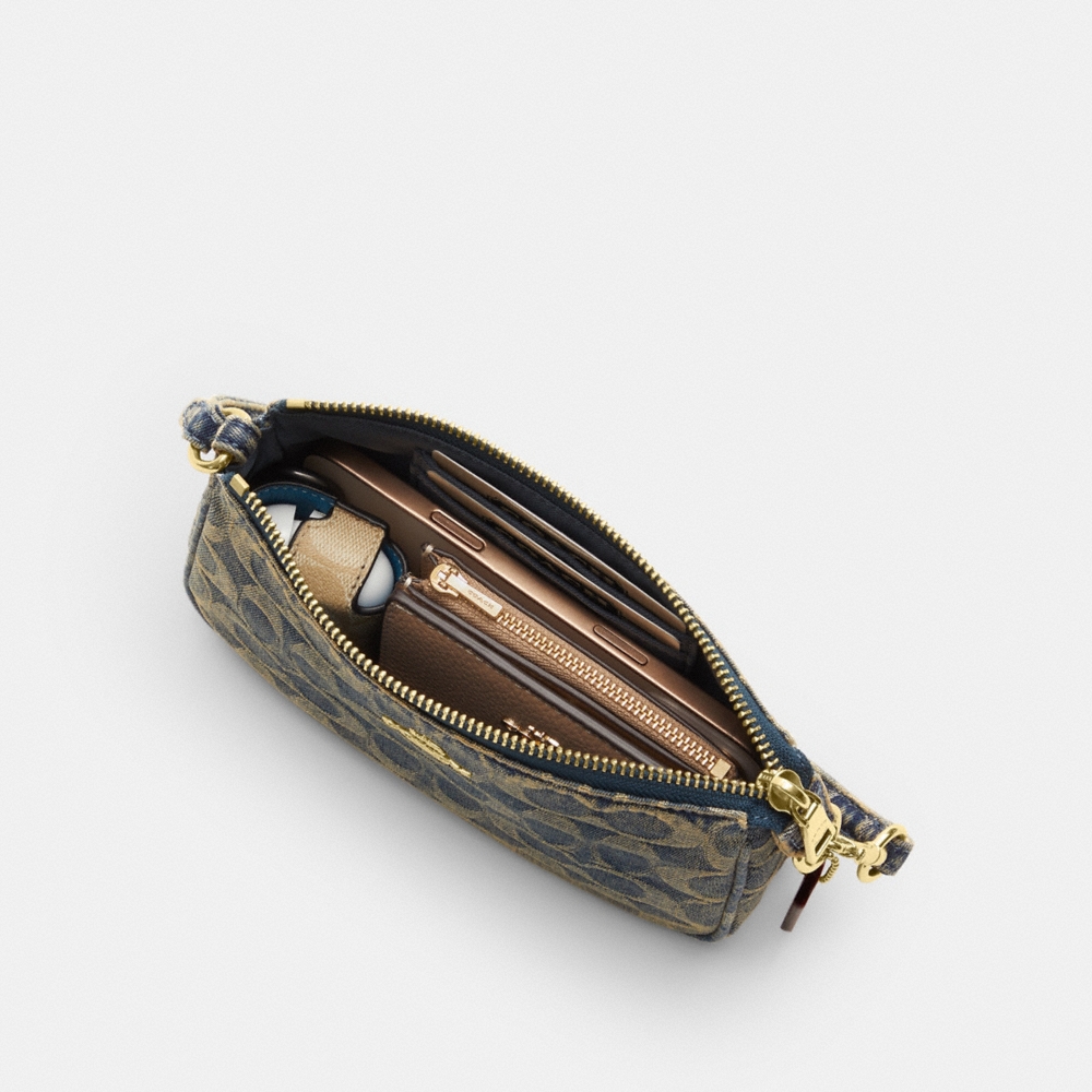 Coach Outlet Nolita 19 In Signature Regenerative Cotton Denim - Preorder