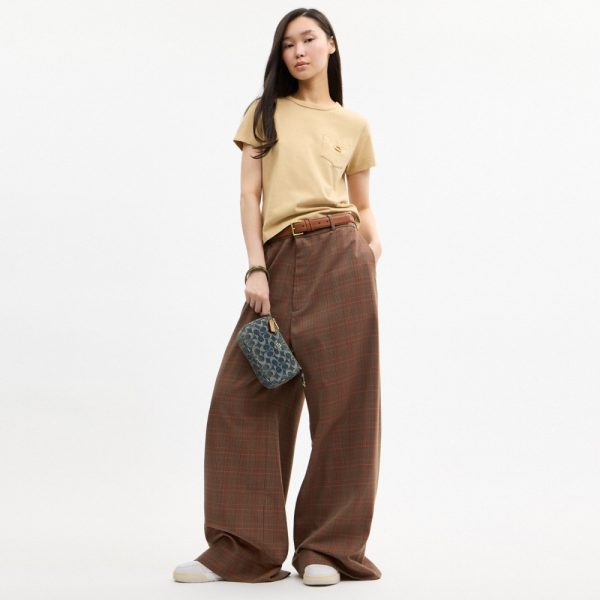 Coach Outlet Nolita 19 In Signature Regenerative Cotton Denim - Preorder