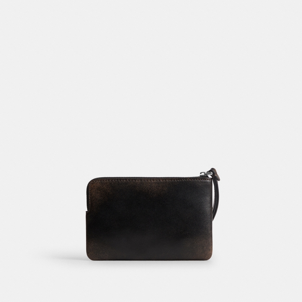 Coach Outlet Corner Zip Wristlet In Loved Leather - Preorder - Image 2