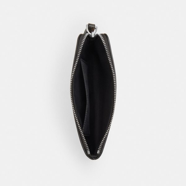 Coach Outlet Corner Zip Wristlet In Loved Leather - Preorder