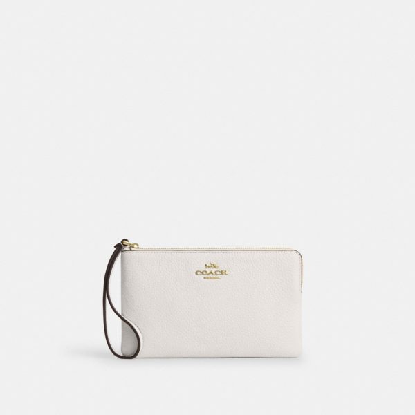 Coach Outlet Large Corner Zip Wristlet - Preorder