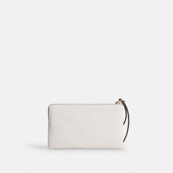 Coach Outlet Large Corner Zip Wristlet - Preorder