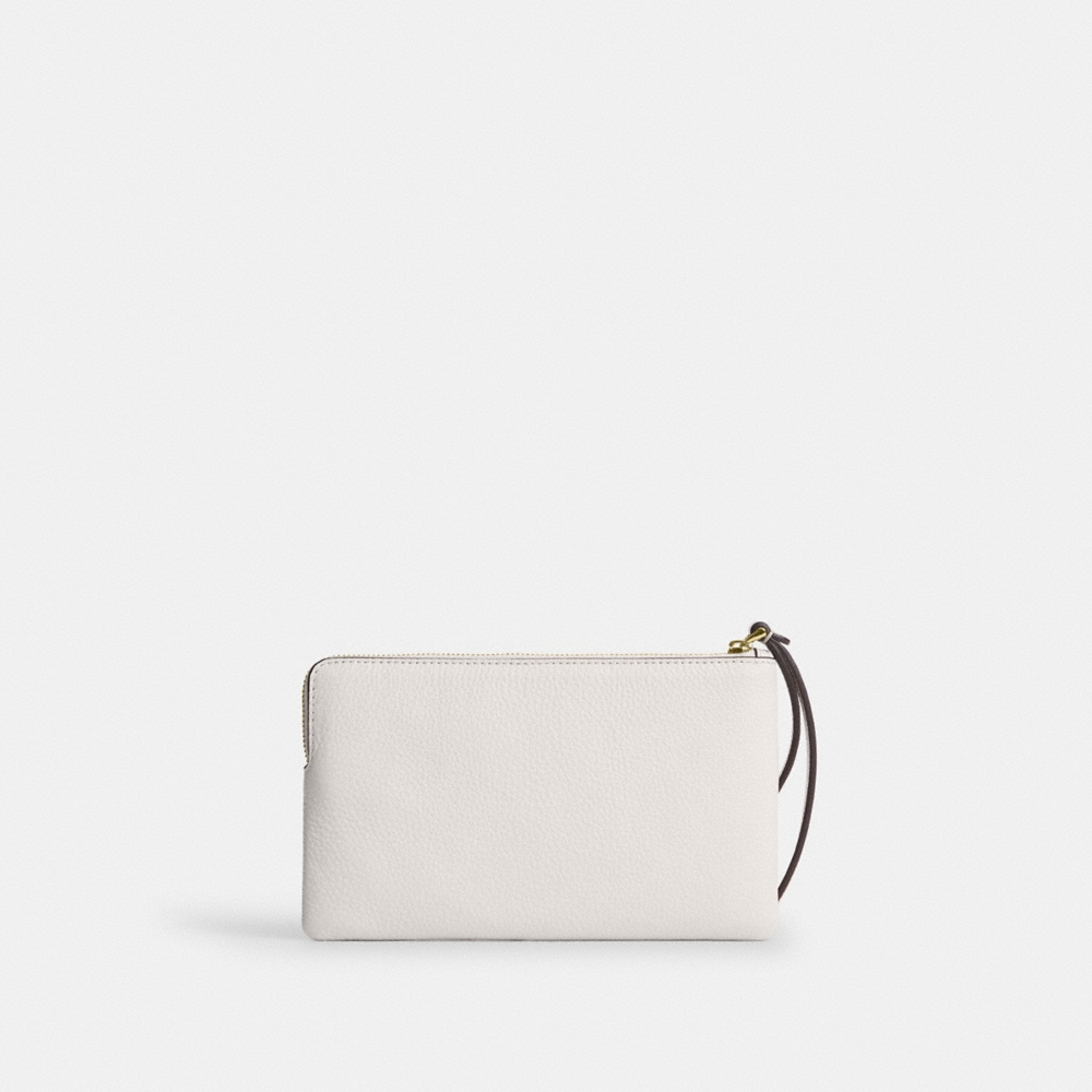 Coach Outlet Large Corner Zip Wristlet - Preorder