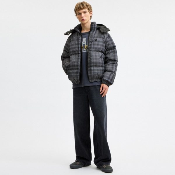 Coach Printed Plaid Puffer Jacket - Preorder